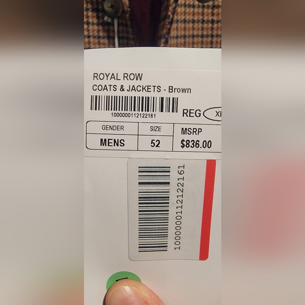 ROYAL ROW Coats In Brown NWT - Picture 2 of 11